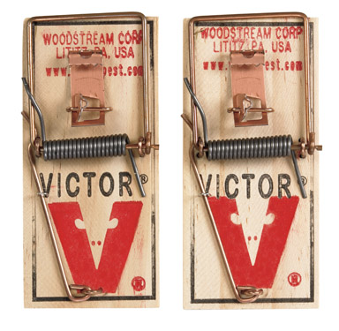 Victor Metal Pedal Wooden Mouse Trap