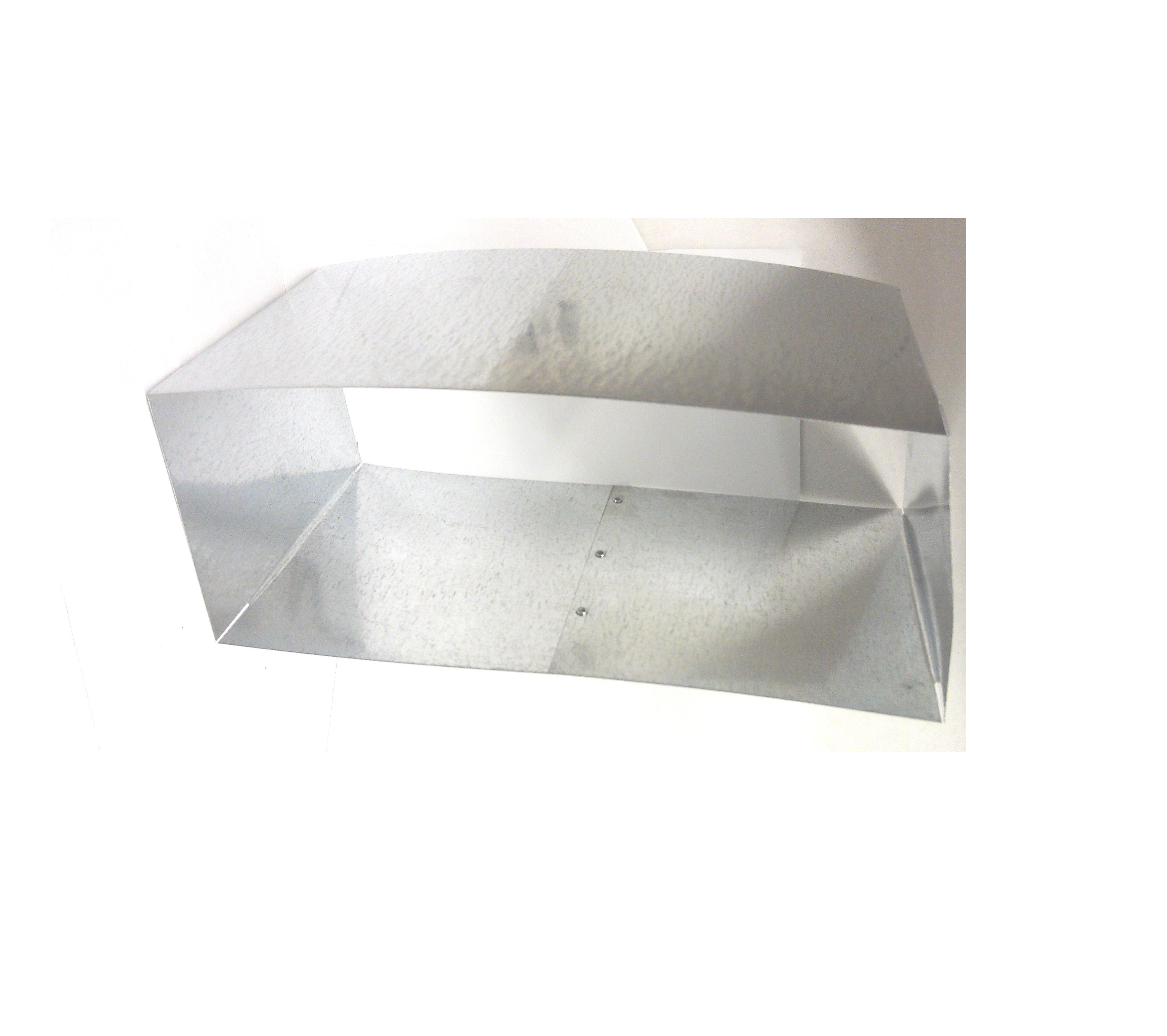 3 1 4 X 10 X 6 Galvanized Vent Pipe Box Extension