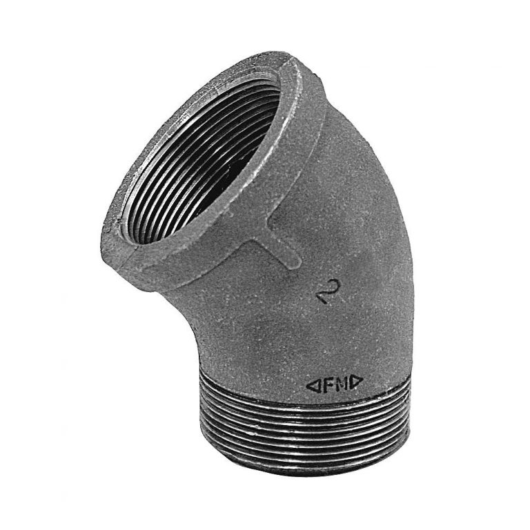 1 Black 45 Degree Street Elbow Warren Pipe And Supply